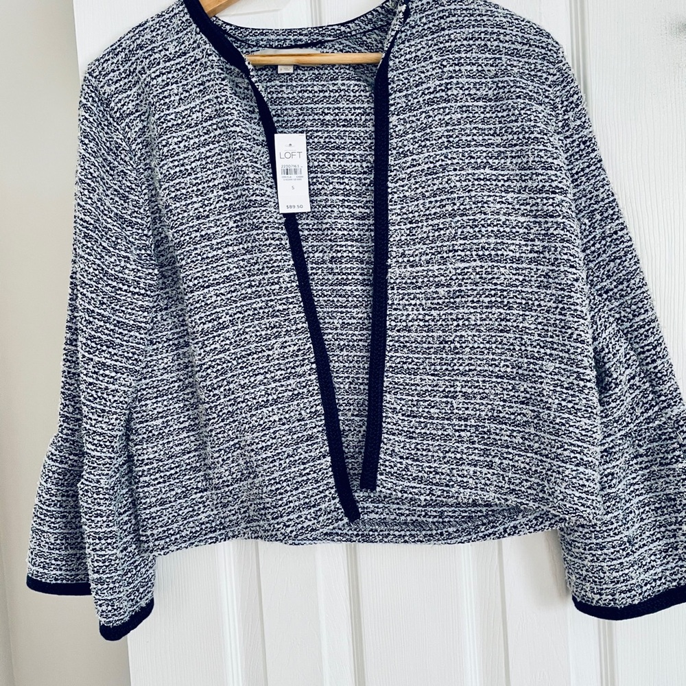 Ann Taylor Loft cropped jacket